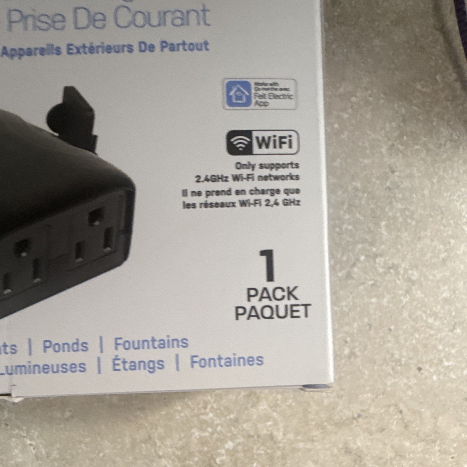 Feit Electric Smart WiFi Outdoor Dual Outlet Plug Alexa Google PLUG/WIFI/WP (N)