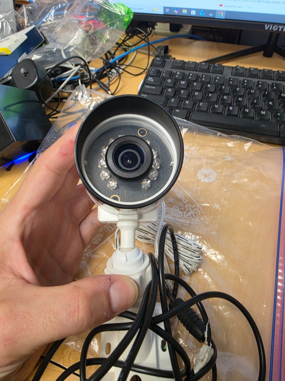 Alarm.com IP Video Camera – Model: ADC-V721W With Power Supply
