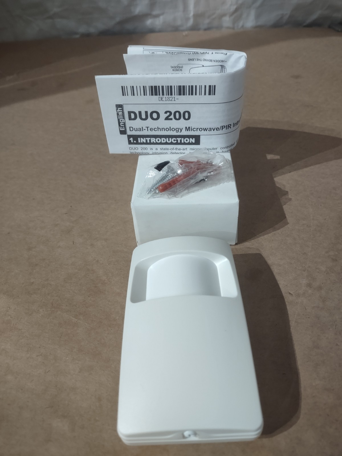 Visonic Motion Detector DUO 200E OPEN BOX FREE SHIPPING