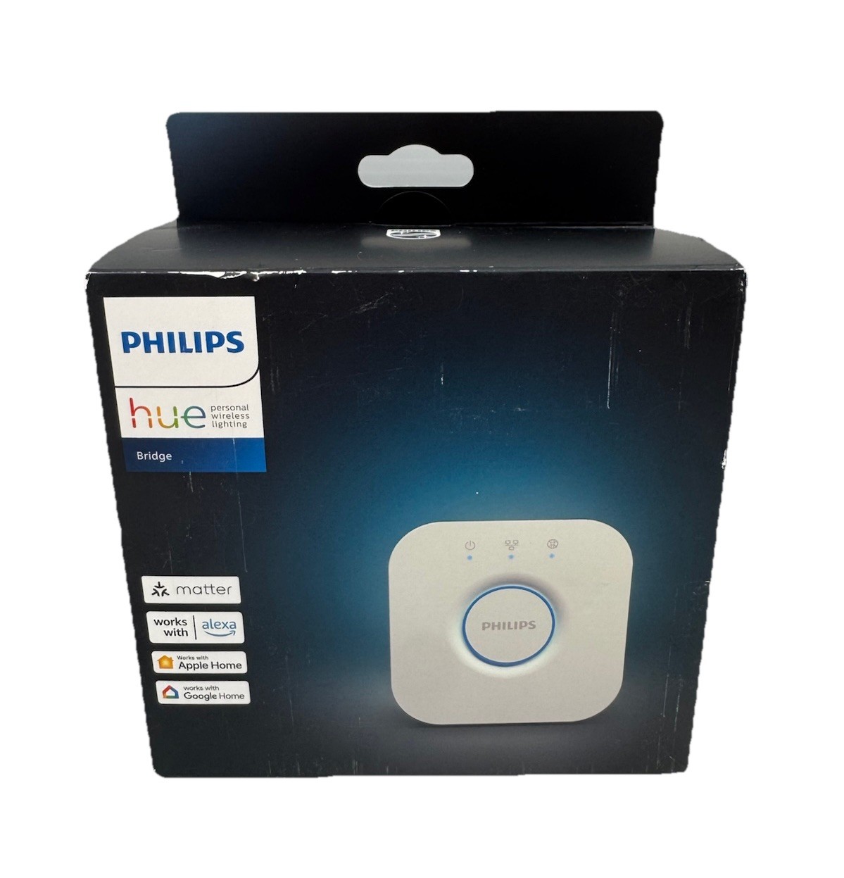 Philips Hue Bridge – White – 458471 Wireless Lighting Control NEW