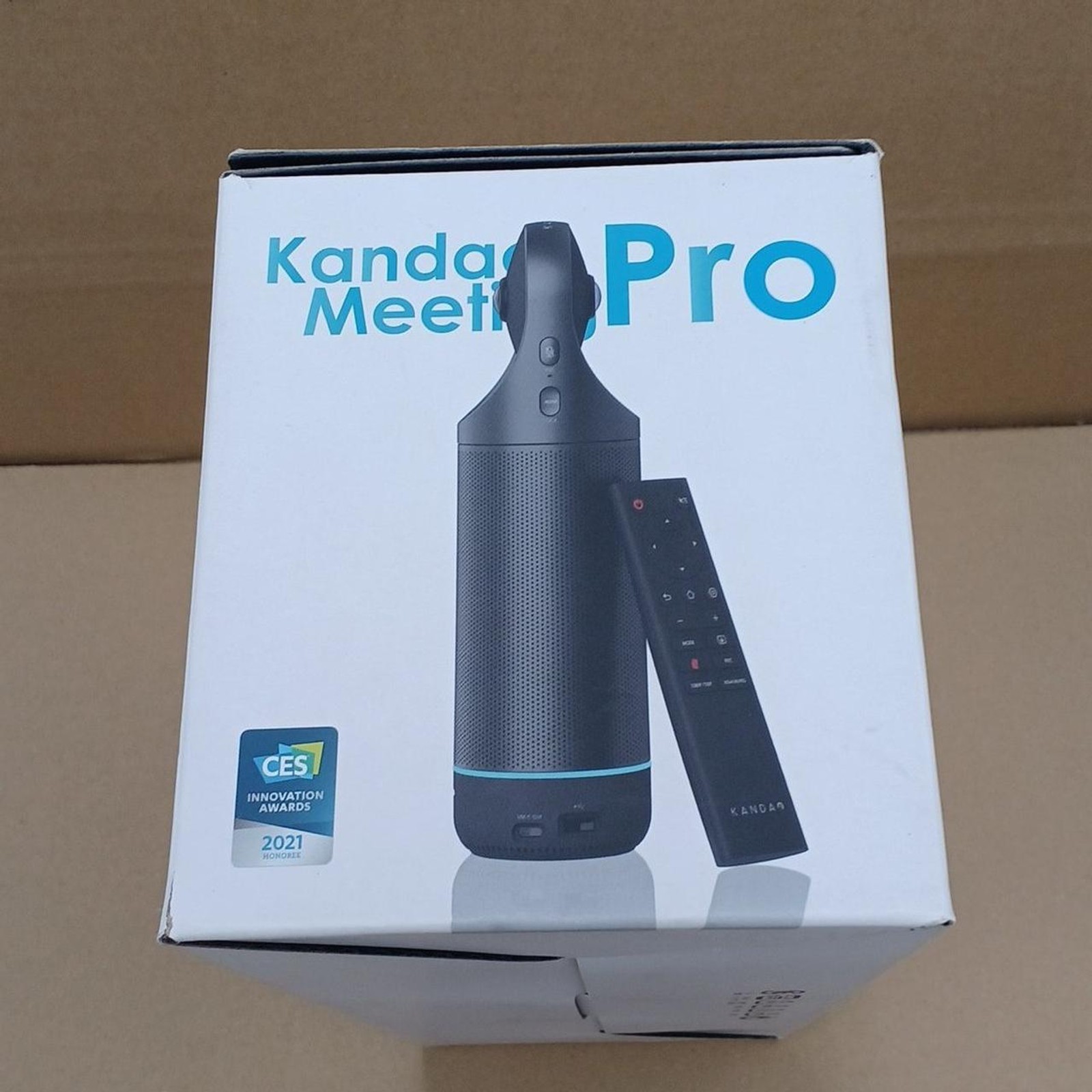 Kandao Meeting Pro 360° 4K Webcam AI Tracking 8-Mic Noise Canceling Used