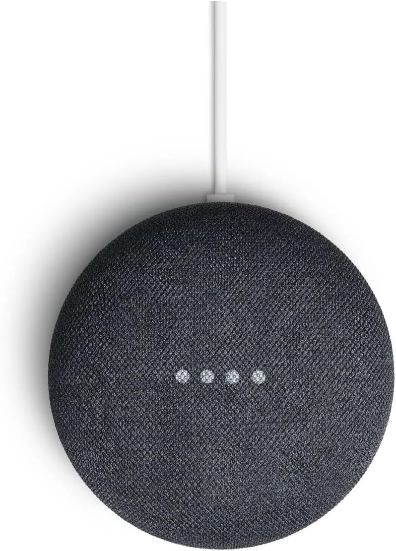 Google Nest Mini Bluetooth Speaker, Japan Model, Multi Language with English