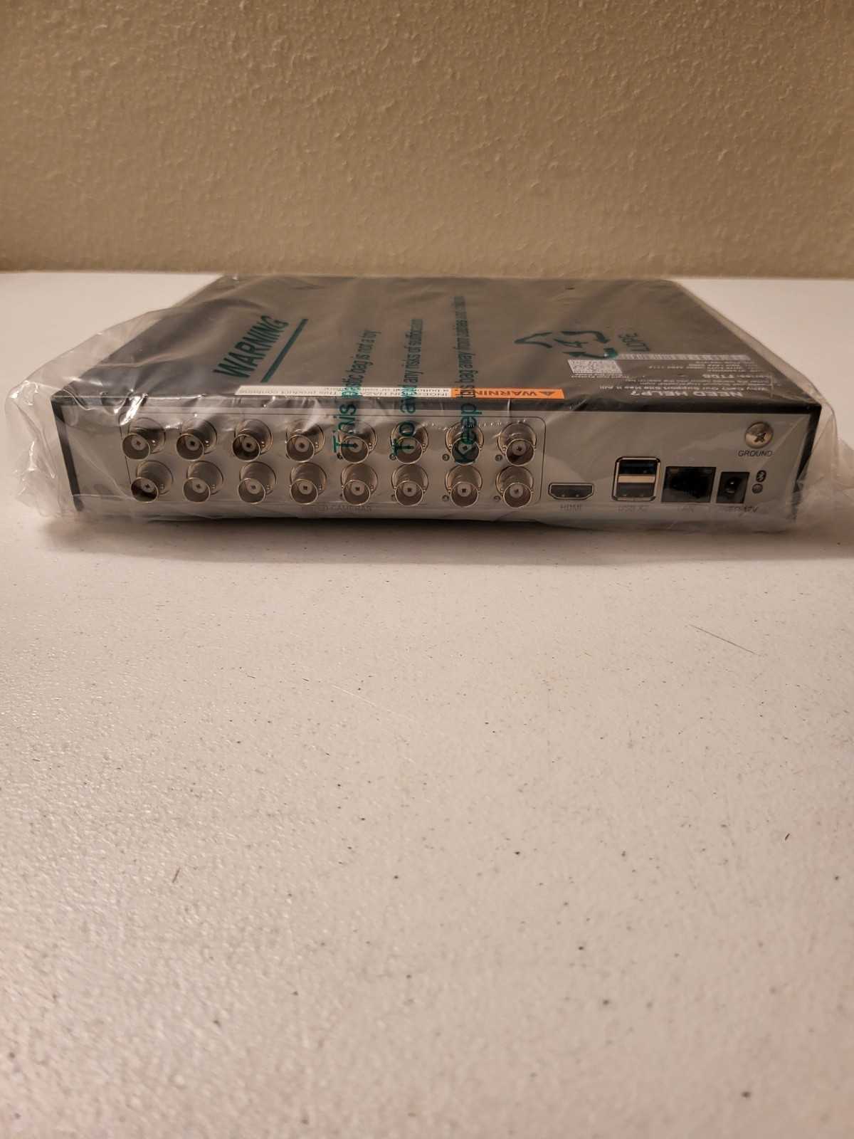 Night Owl DVR-FTD8-16 20-Channel 4K DVR w/16 Wired, 4 Wifi 2TB HD New Open Box
