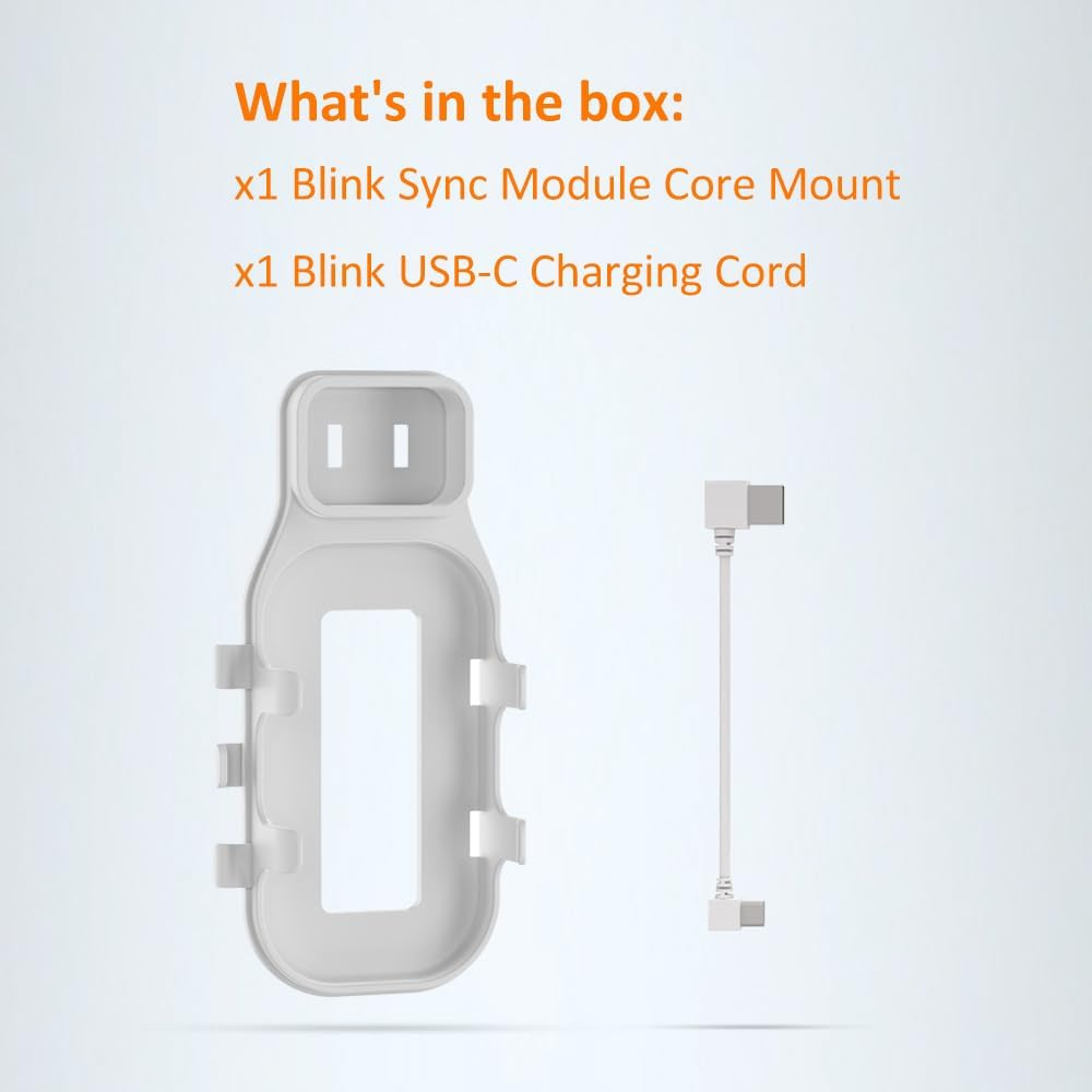 All-New Mount Holder Compatible with Blink Sync Module Core | No Drill No Messy