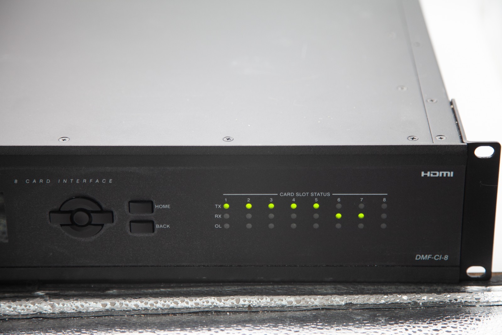 Crestron DMF-CI-8 DigitalMedia Card Chassis for DM-NVX-C & DMCF – Chassis ONLY