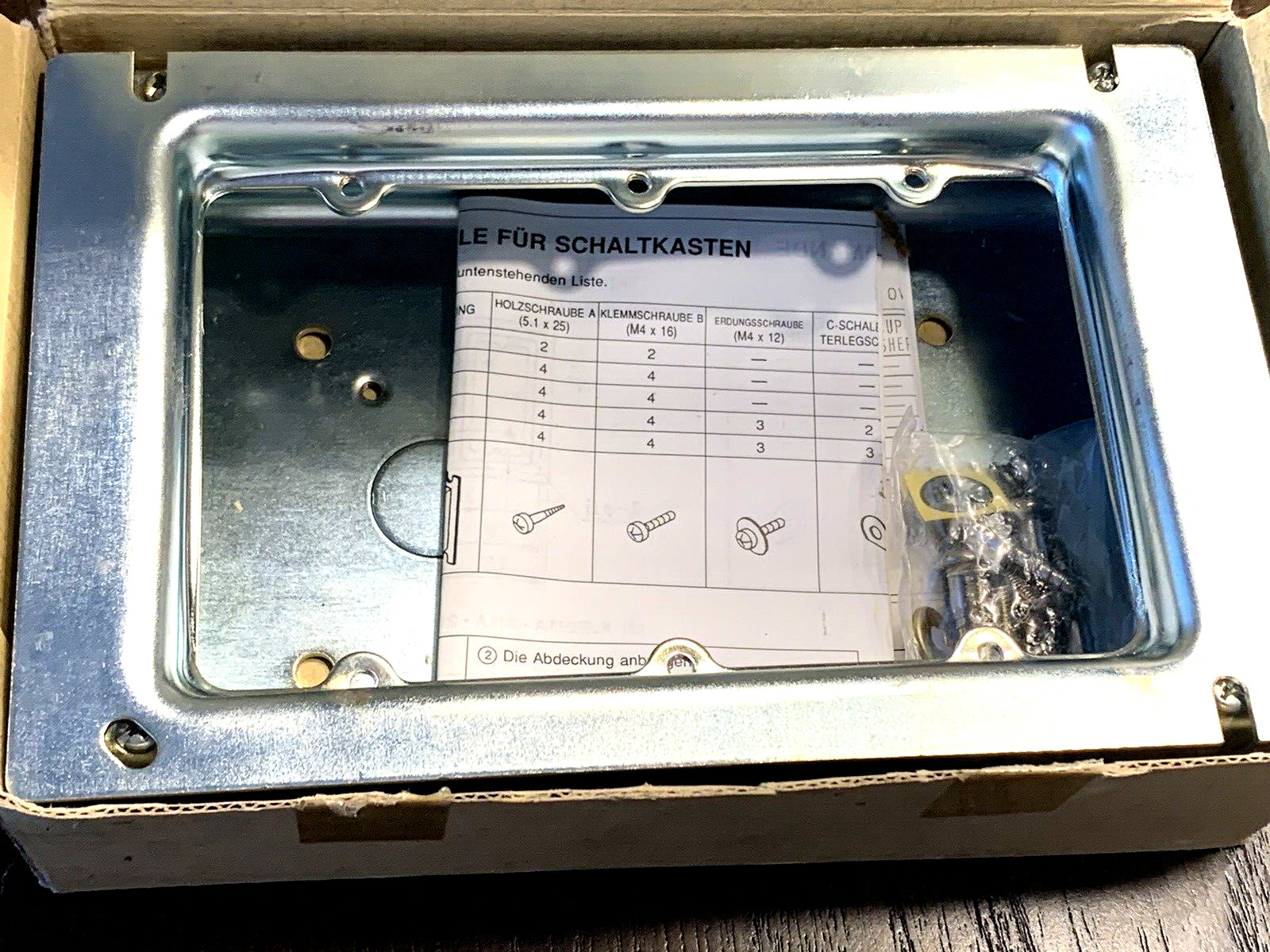 NEW DAIKIN SWITCH BOX # KJB311AA – FOR REMOTE CONTROLLER HOUSING (JAPAN)