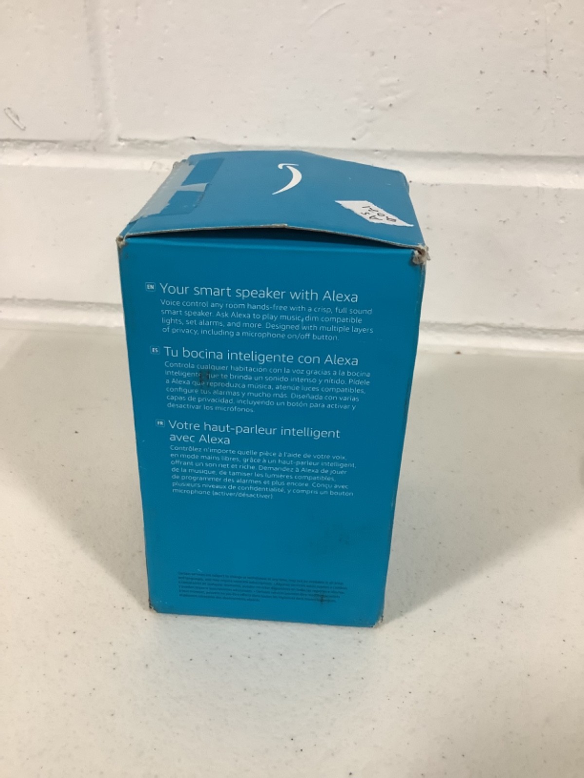 Amazon Echo Pop 1st Gen Alexa Smart speaker- Charcoal