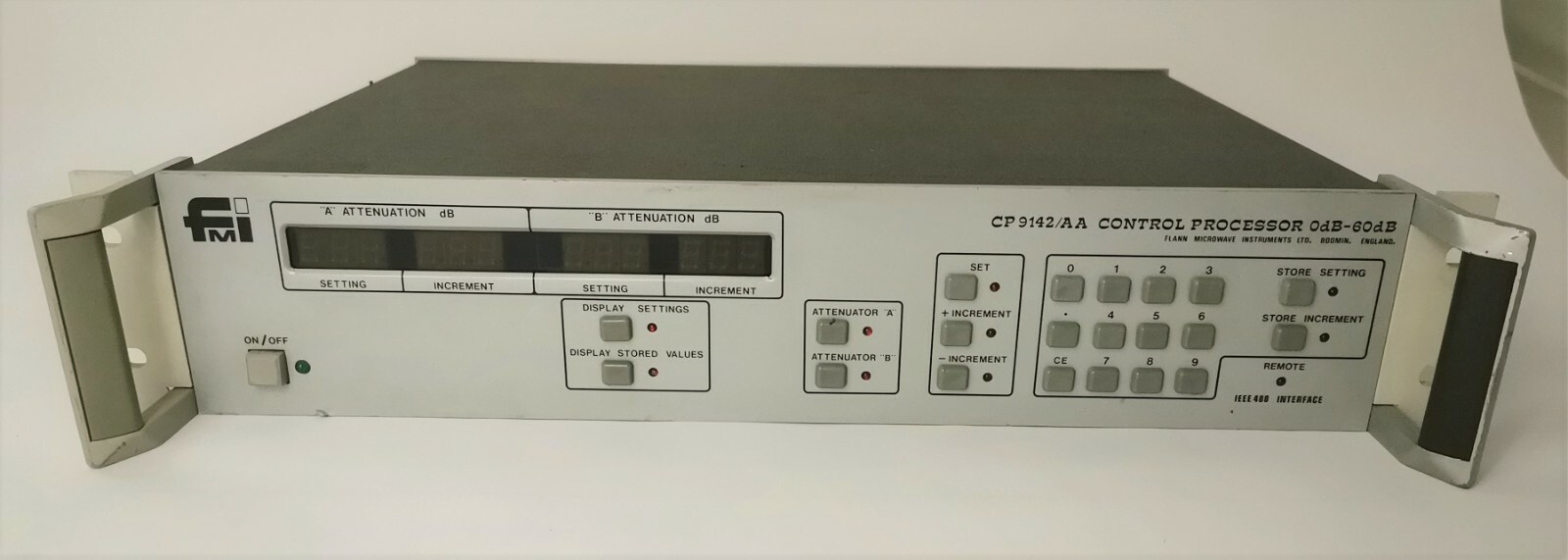 FMI CP 9142/AA control processor 0-60dB hs