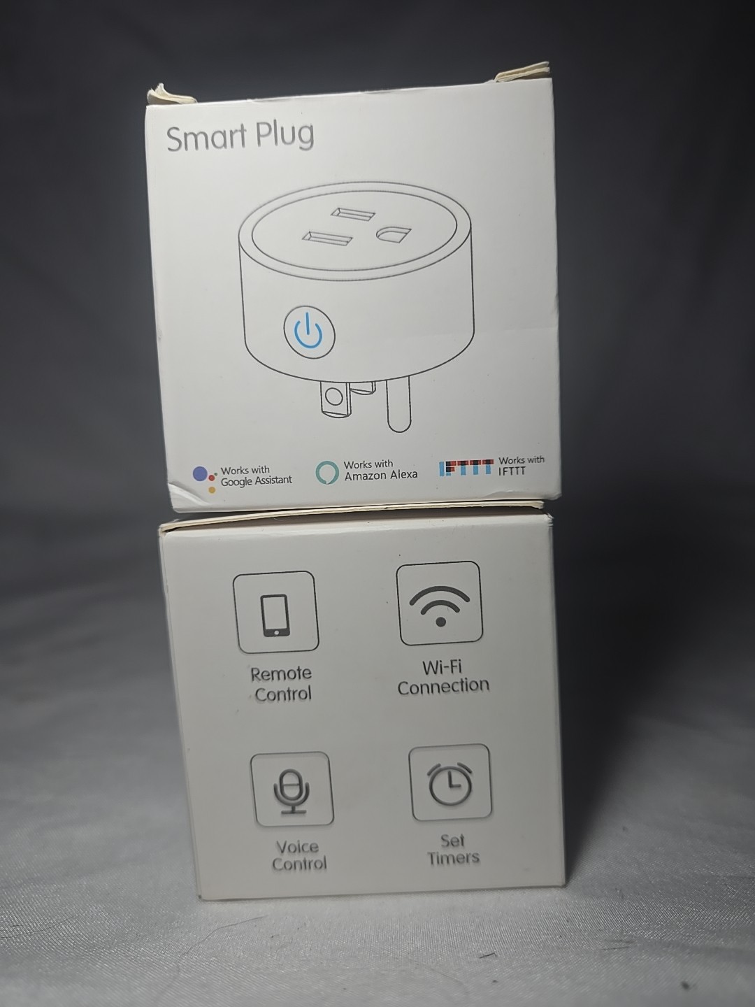 WIFI Mini Smart Plug Google Home/Alexa/IFTTT Compatible Set Of 2
