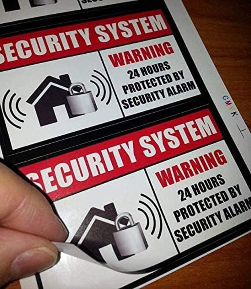 Outdoor/Indoor (6 Pack) 3.54″ X 2.24″ Home Business Security Burglar Alarm Syste