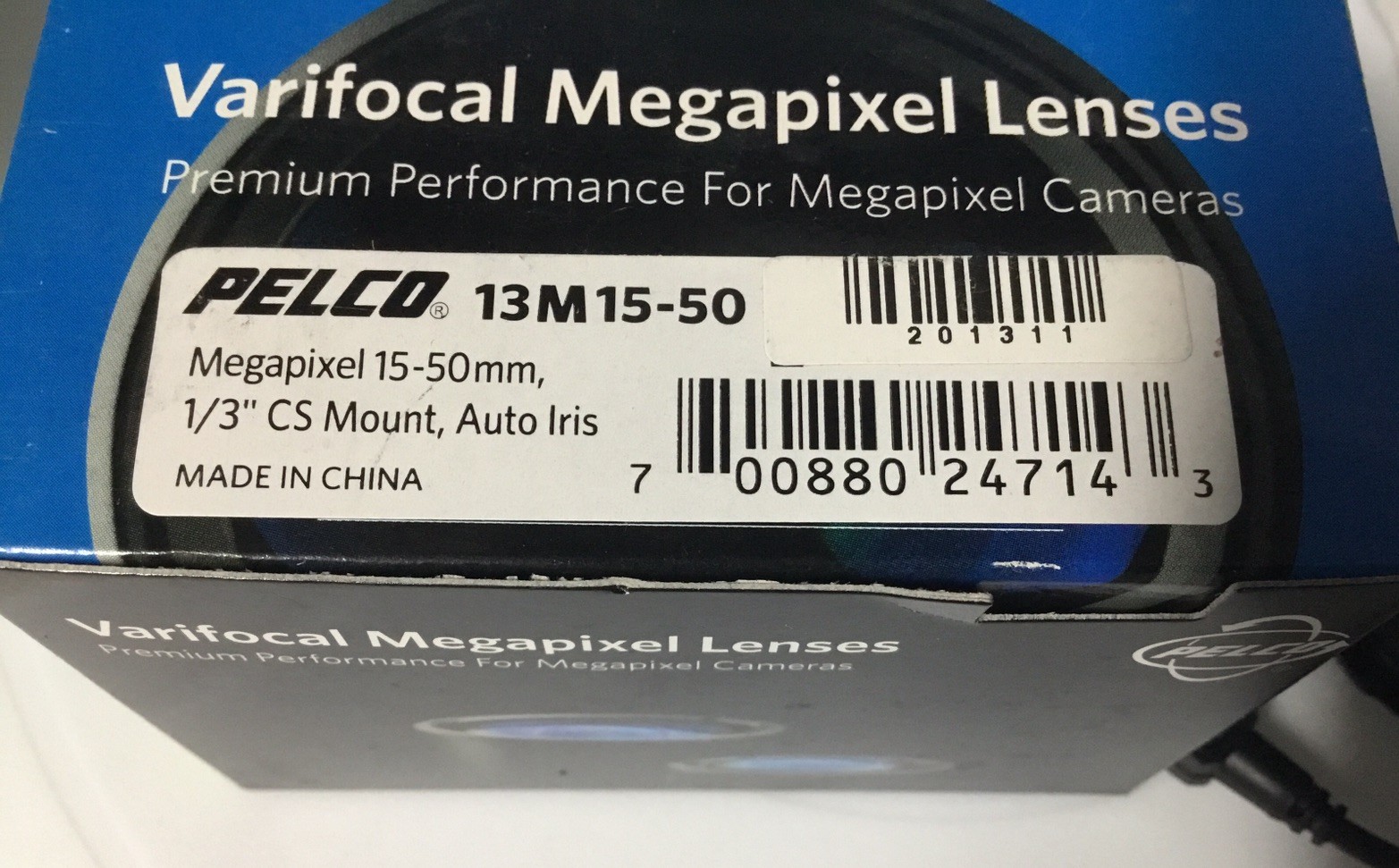 Pelco 13M15-50 Security Lens W/ 15-50mm 3 Megapixel For High Quality Images NEW!