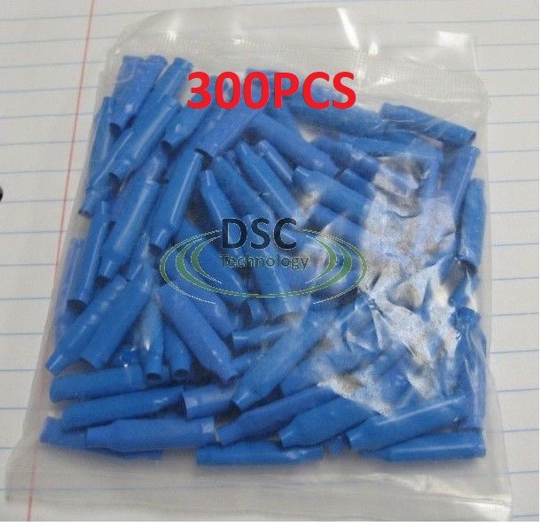 300pcs Easy to Squeeze, Crimp B Wire Gel Filled Bean Type Connectors-NEW