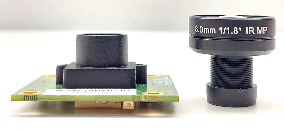 Camera Sensor with NIT E12004-02-01 board and 8.0mm 1/1.8″ IR MP Lens Combo