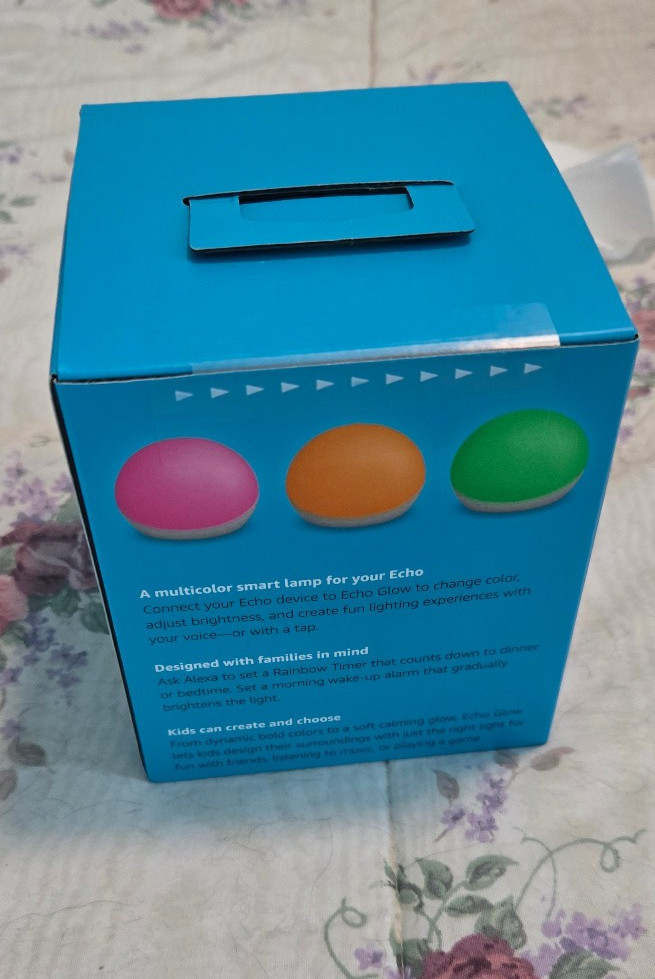 Amazon Echo Multi-color Smart Lamp for Echo – White – works with Alexa