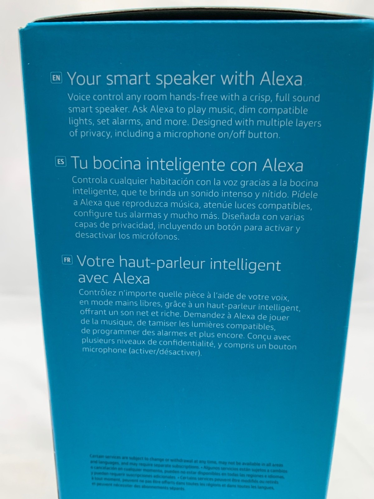 Echo Pop Smart Speaker With Alexa Voice Control Compact Design Black