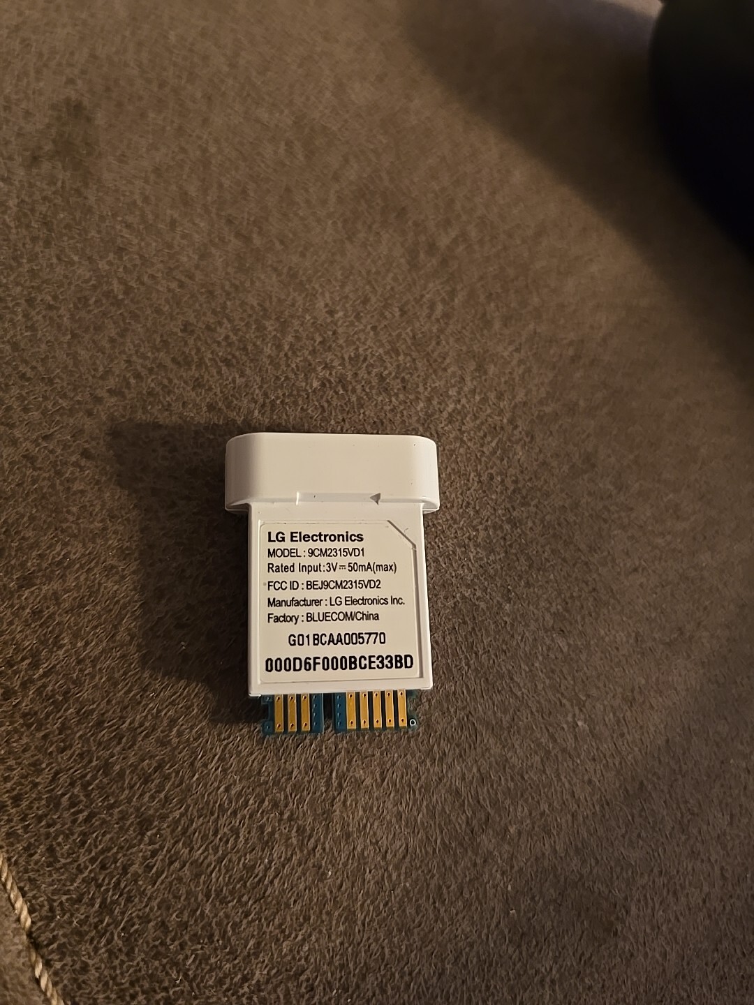 LG Zigbee Dongle 9CM2315VD1 Wireless Module -New- *See Pictures*