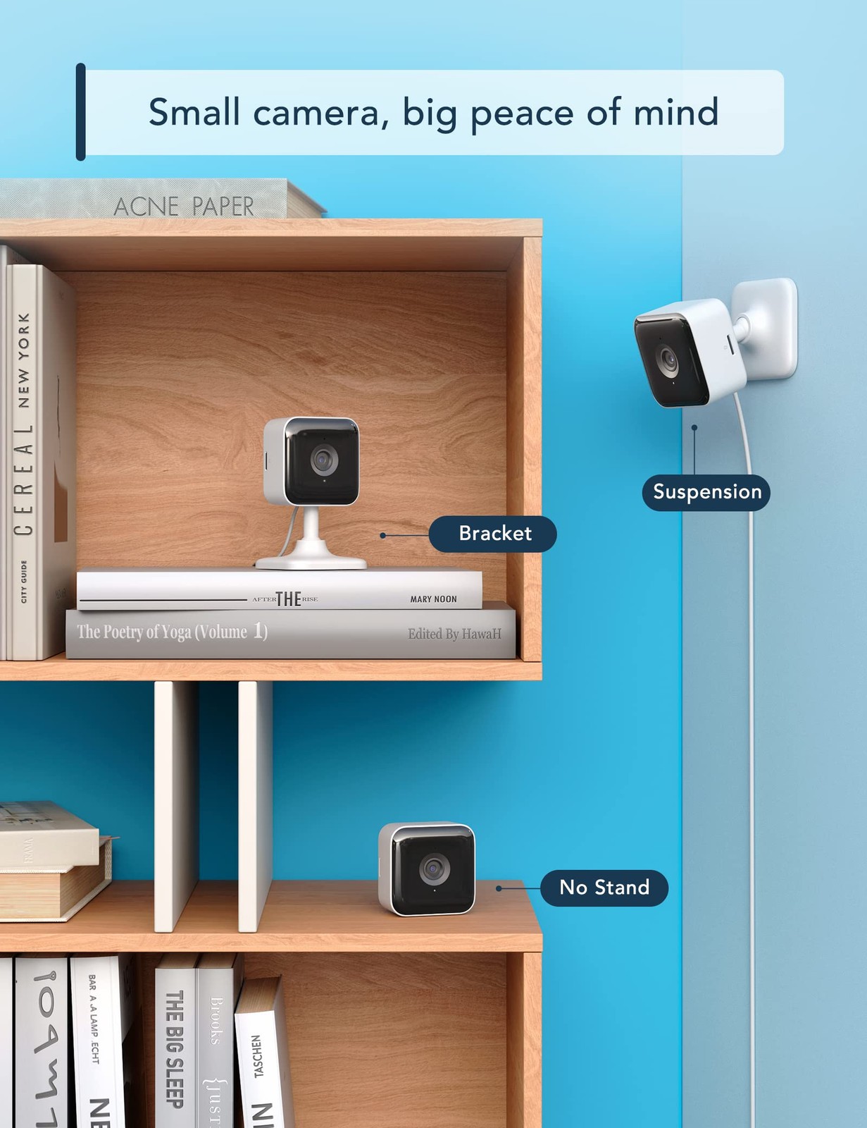 2K Indoor Security Camera Dog Camera Motion Detection, Cameras for Home Secur…