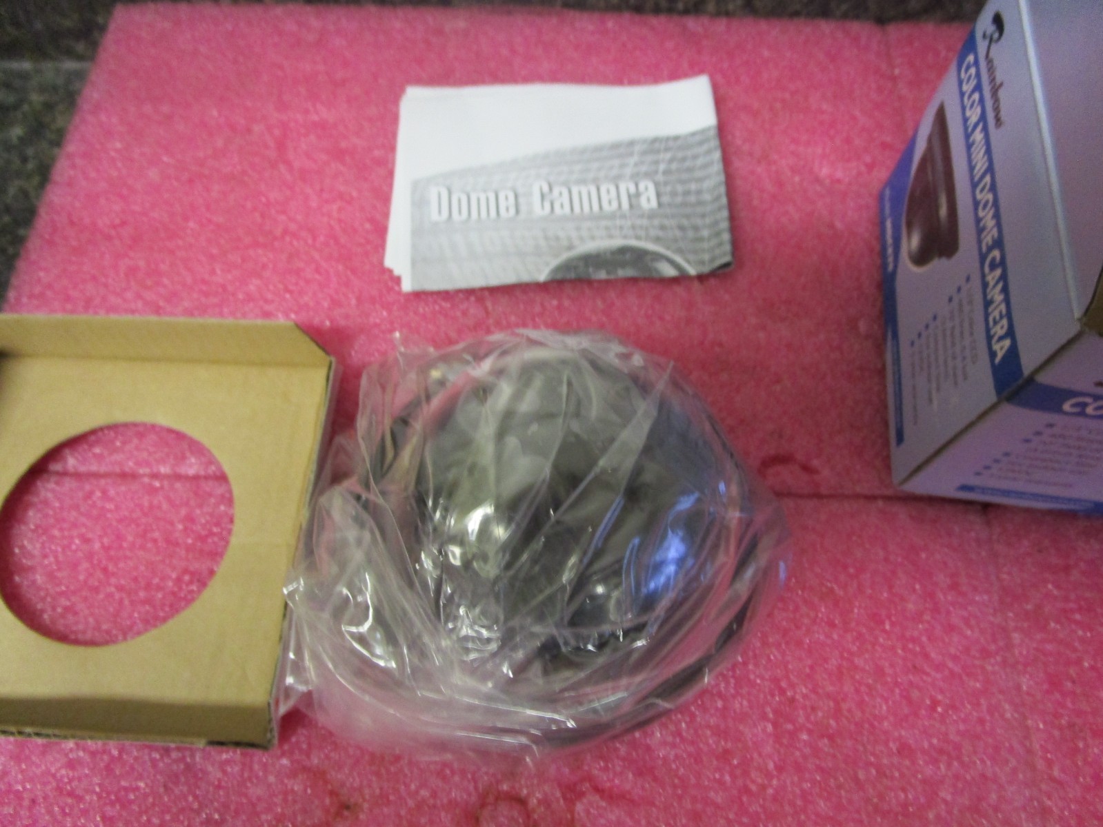 Rainbow MDCE70 Color Mini Dome Camera 1/3″ Color CCD