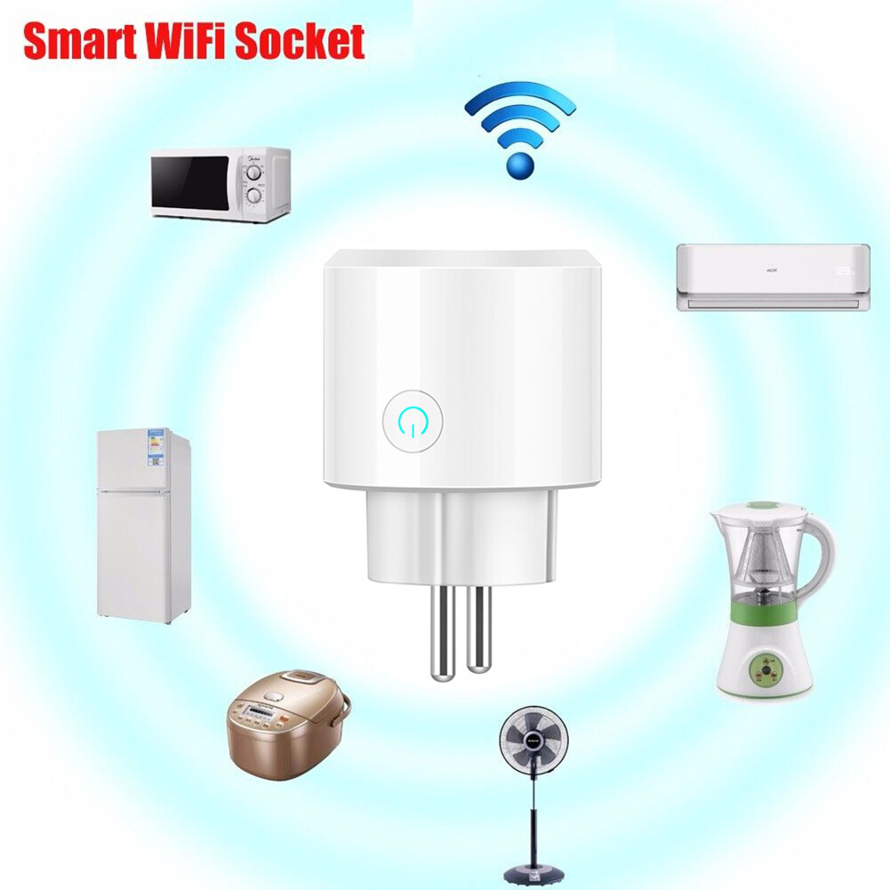Smart Life WiFi Plug for Google Home Amazon Alexa 16A Wireless Power Socket