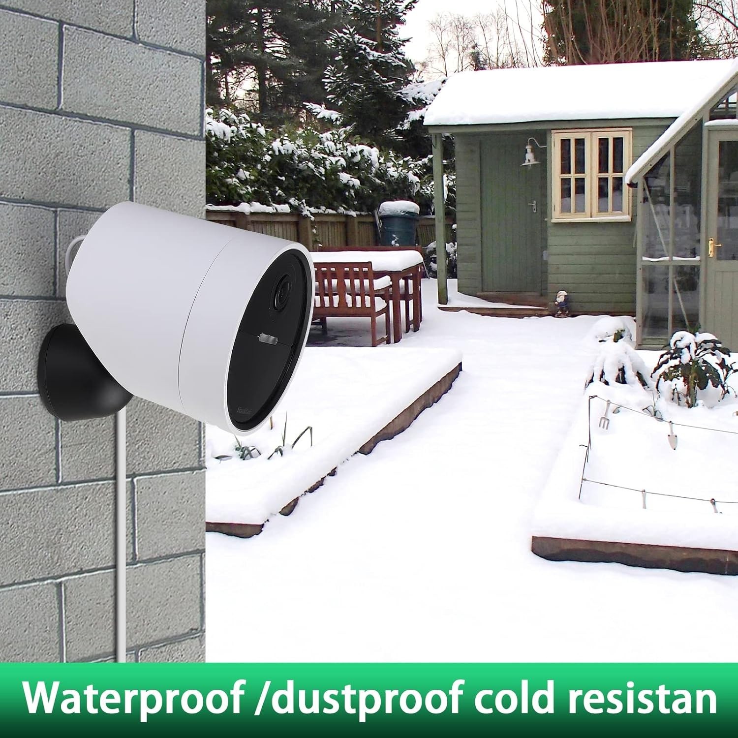 16.5Ft Weatherproof USB Power Cable for SimpliSafe Outdoor Security Camera