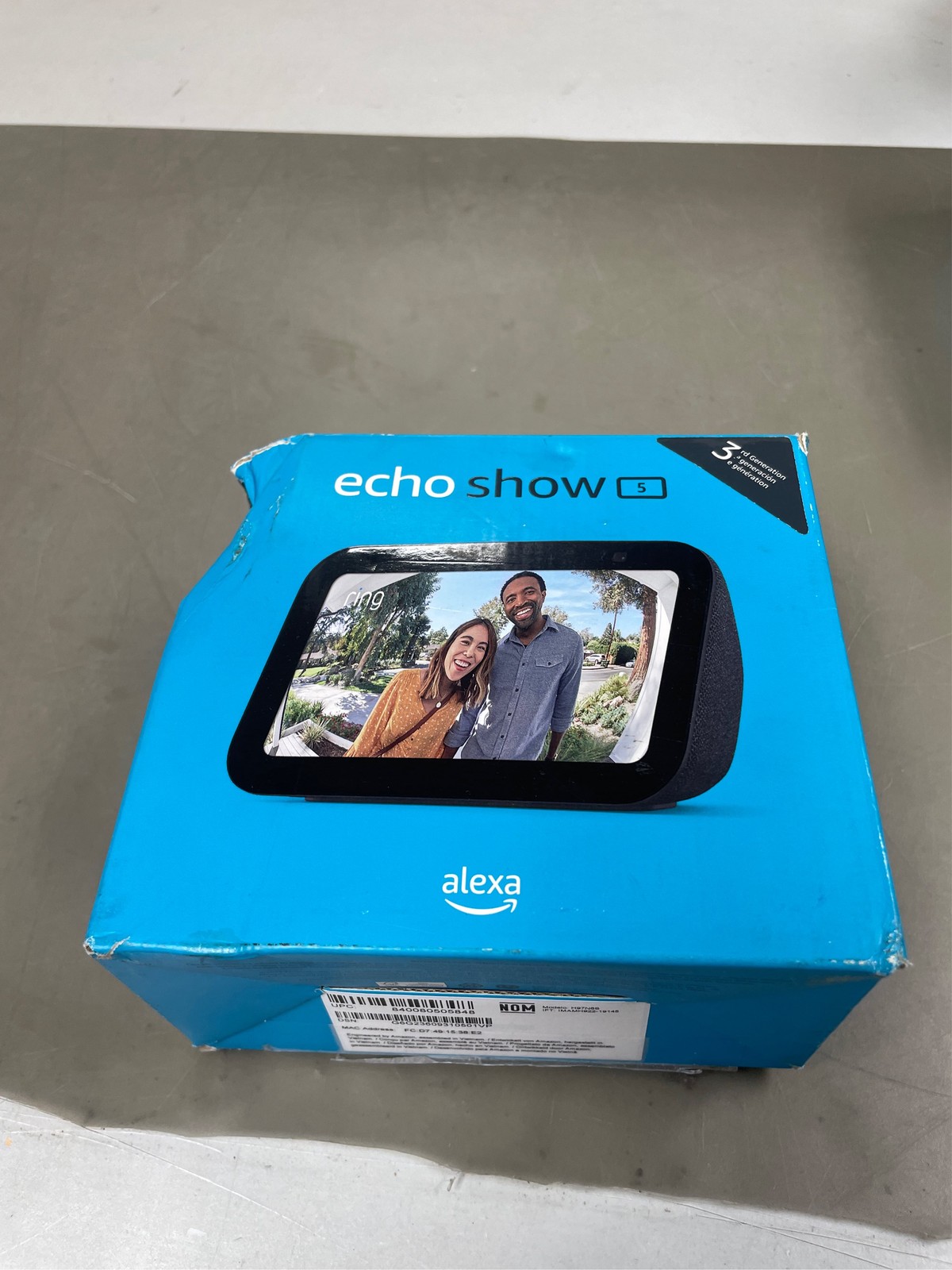 Echo Show 5 (3rd Gen, 2023), Charcoal