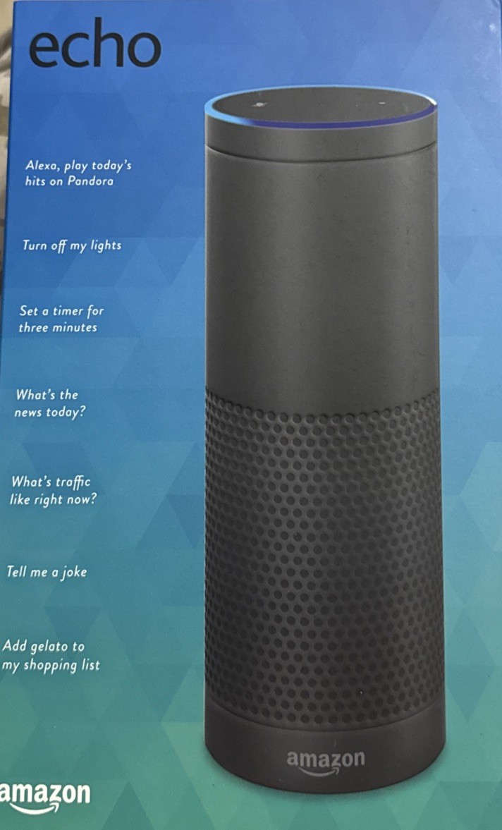 EBAY‘S BEST PRICE!! Amazon Echo Speaker – 1st Generation – Black
