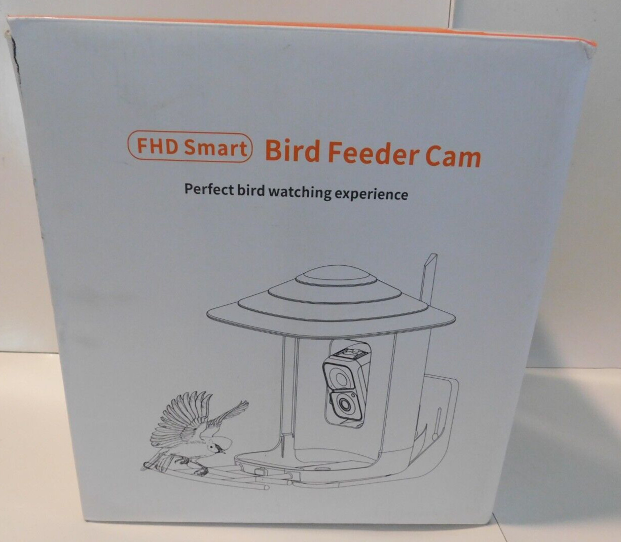 FHD Smart Bird Feeder Camera Auto Capture Recognition w Real Time SMS Brand NEW