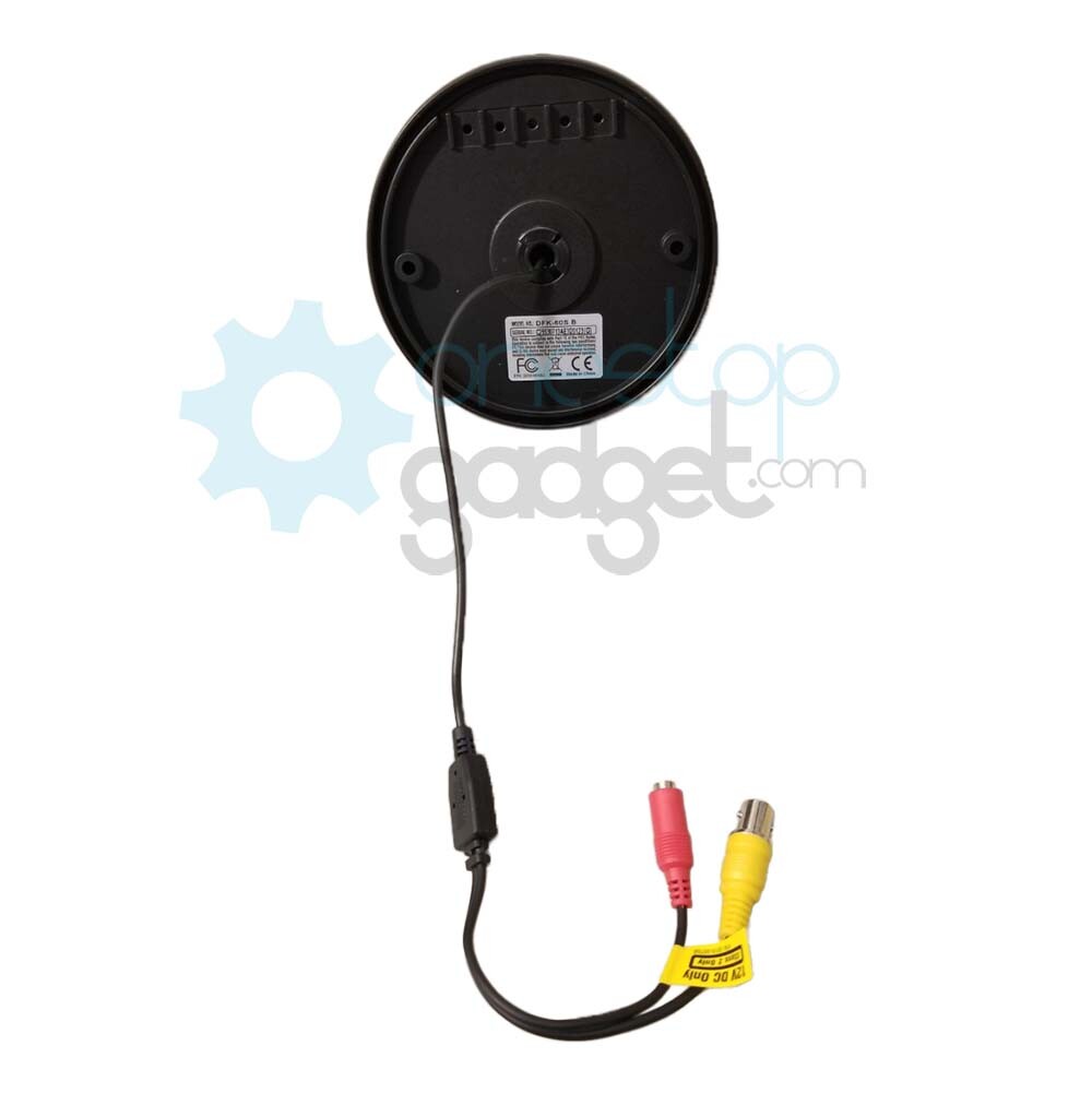 CNB DFK-60S 600TVL Analog Dome Camera – HPIS Sensor,Low Light, 3.6mm Lens, DC12V