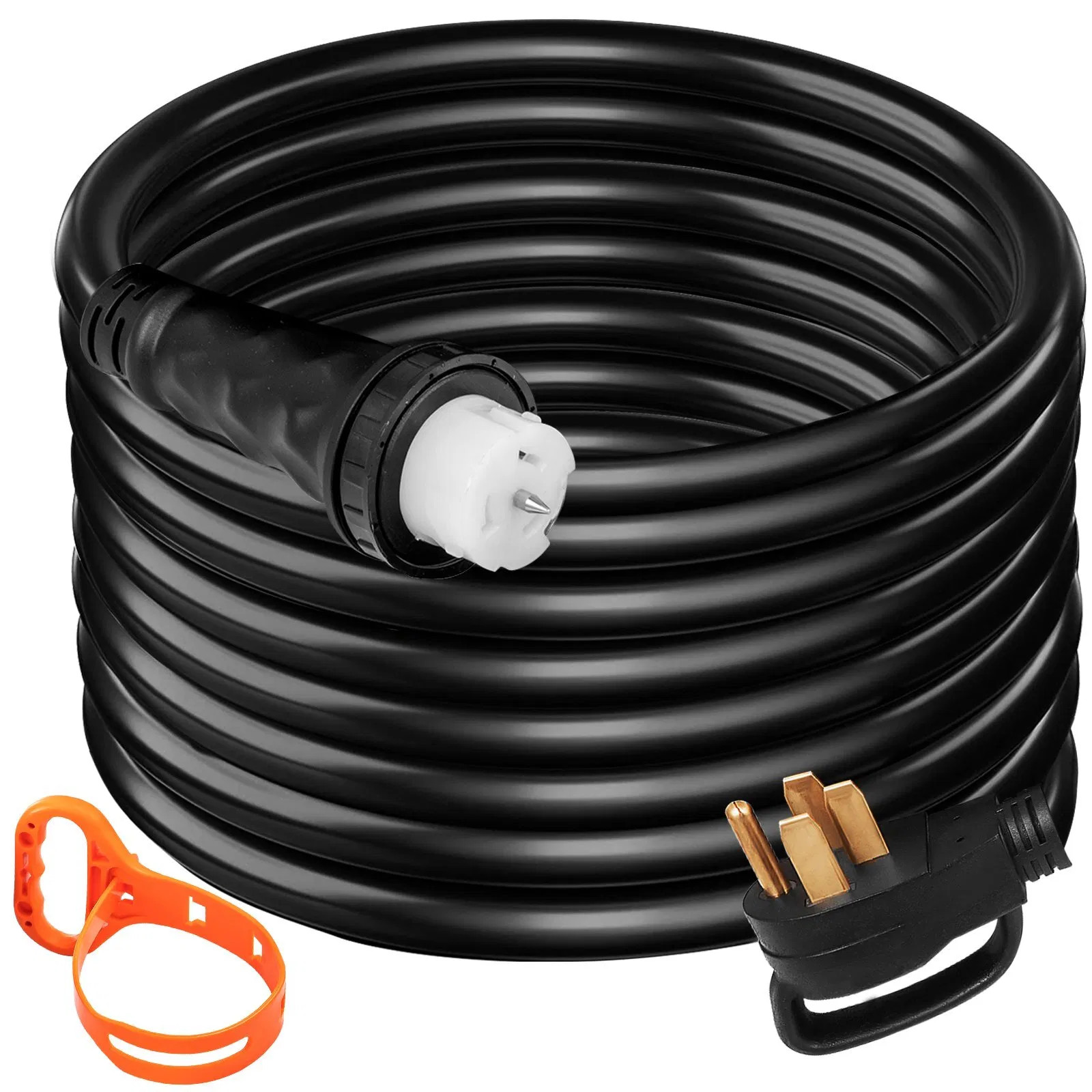 15FT Generator Power Cord 50-Amp 125/250-volt 14-50P to CS6364 Locking Connecto