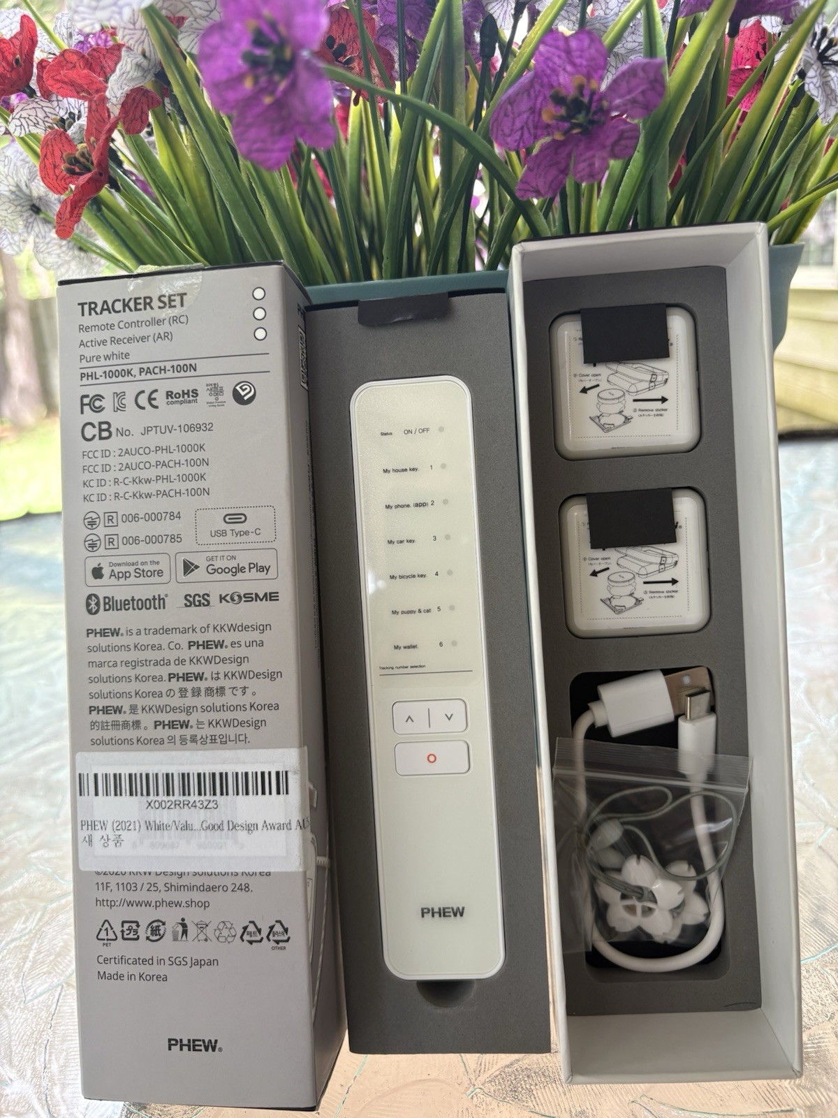 Bluetooth Tracker & Remote Controller/IOS &Android Smart Phone