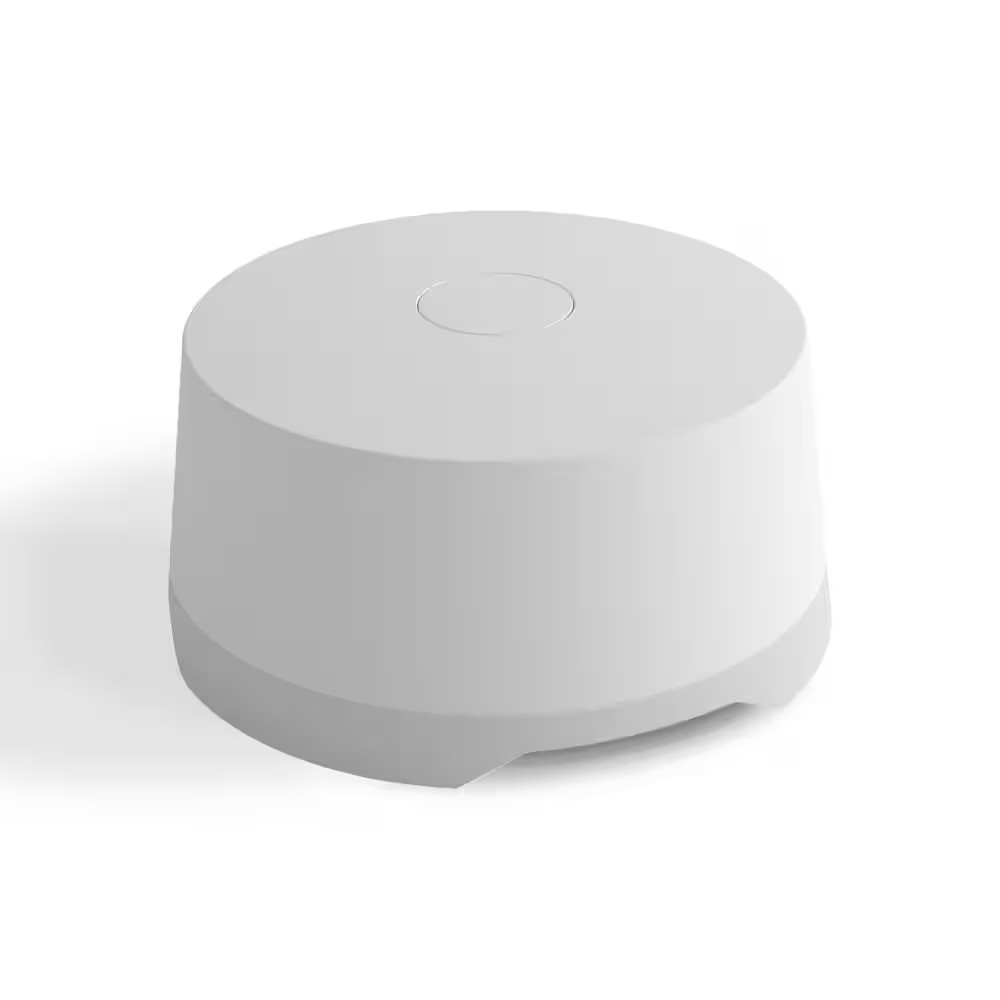 Smart Indoor Water Sensor, Wi-Fi Connected, Wireless (Battery) – White (1-Pack)