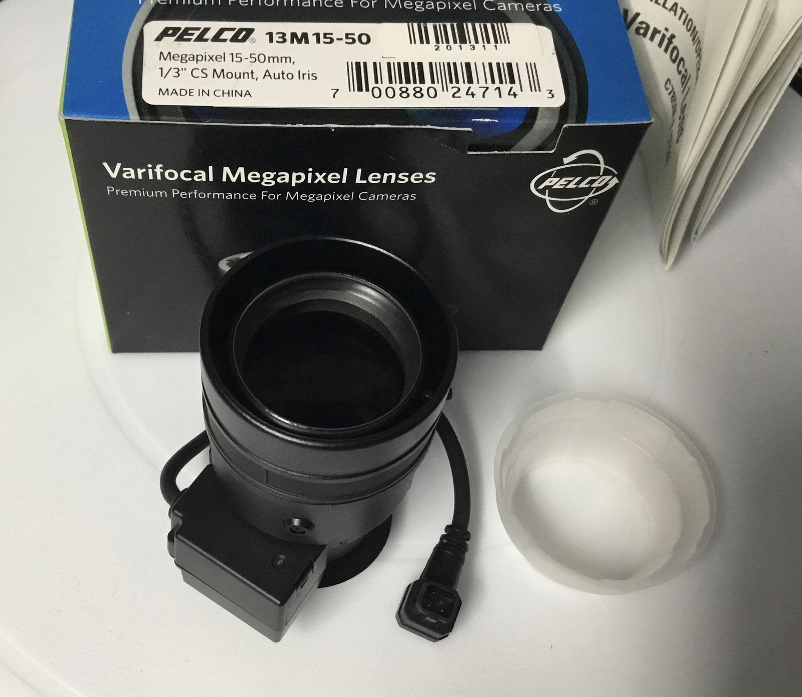 Pelco 13M15-50 Security Lens W/ 15-50mm 3 Megapixel For High Quality Images NEW!