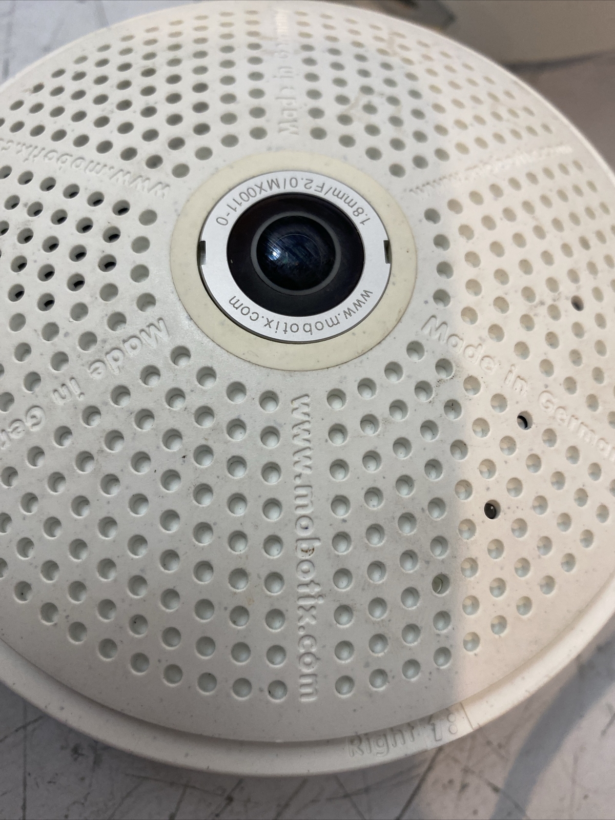 Mobotix MX-Q24M-SEC~D11 / Q24 3.1 Megapixel Dome Network IP Security Camera Used