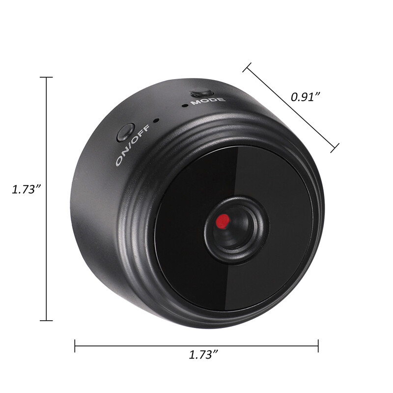 Mini Camara Oculta De Seguridad Espia WiFi 1080P Inalambrica Con Audio y Video