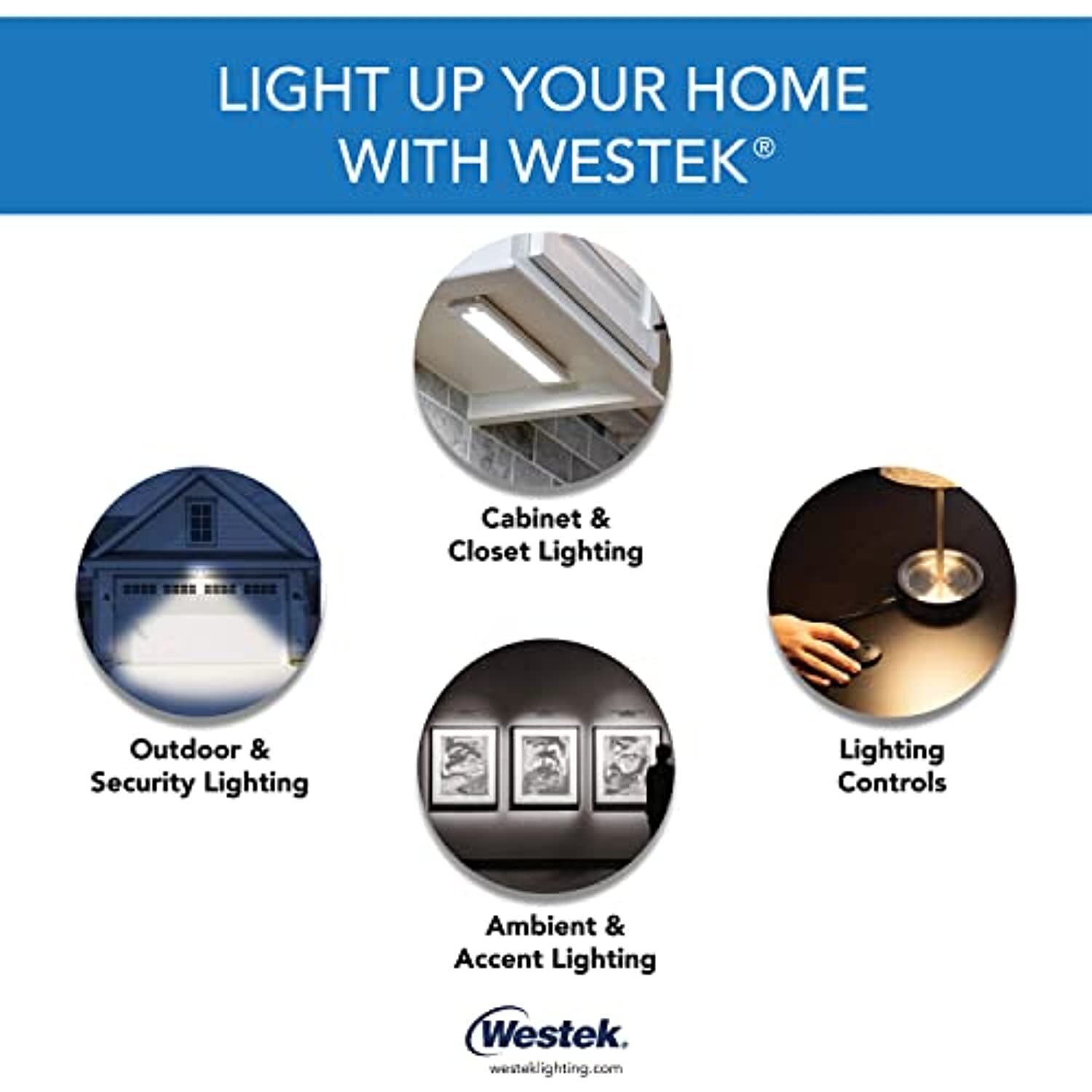 Westek MLC12BC-4 Indoor Plug-in Corded Motion Activated Light Control, 1 Count