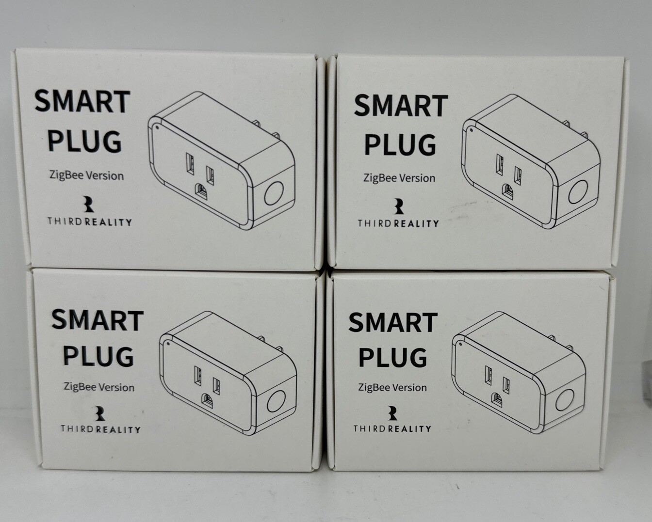 4X Third Reality ZigBee Smart Plug With Real-time Energy Monitoring-Brand New-US