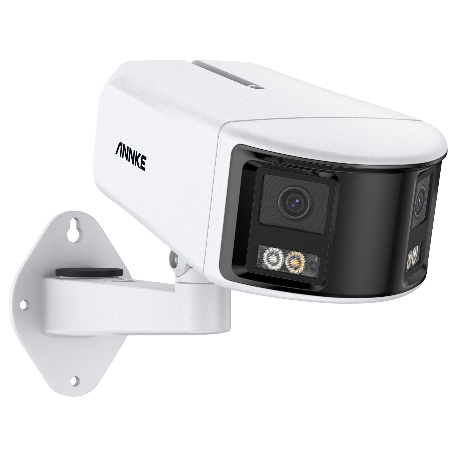 ANNKE 6MP Full Color Night PoE Security IP Camera Dual Lens Two Way Audio IP66