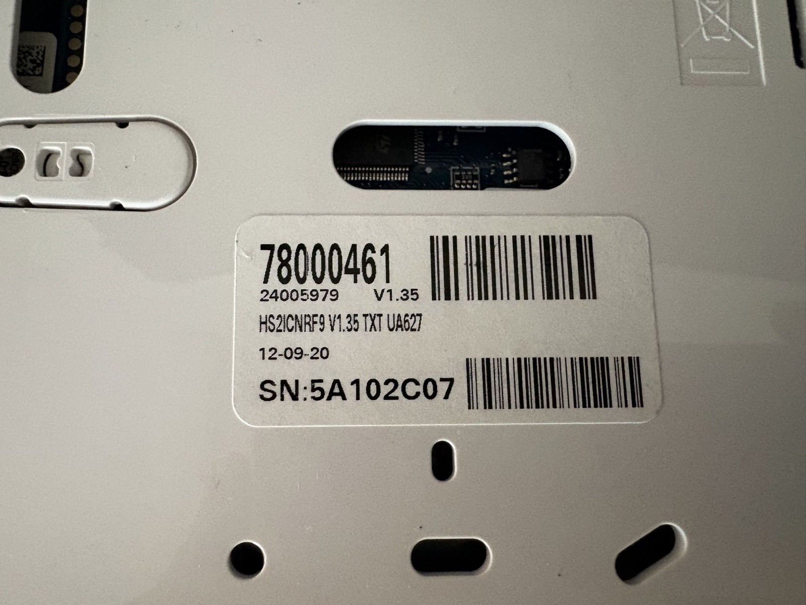 DSC NEO HS2ICNRF9ENG Hardwired Keypad TESTED WORKING RF Receiver built in