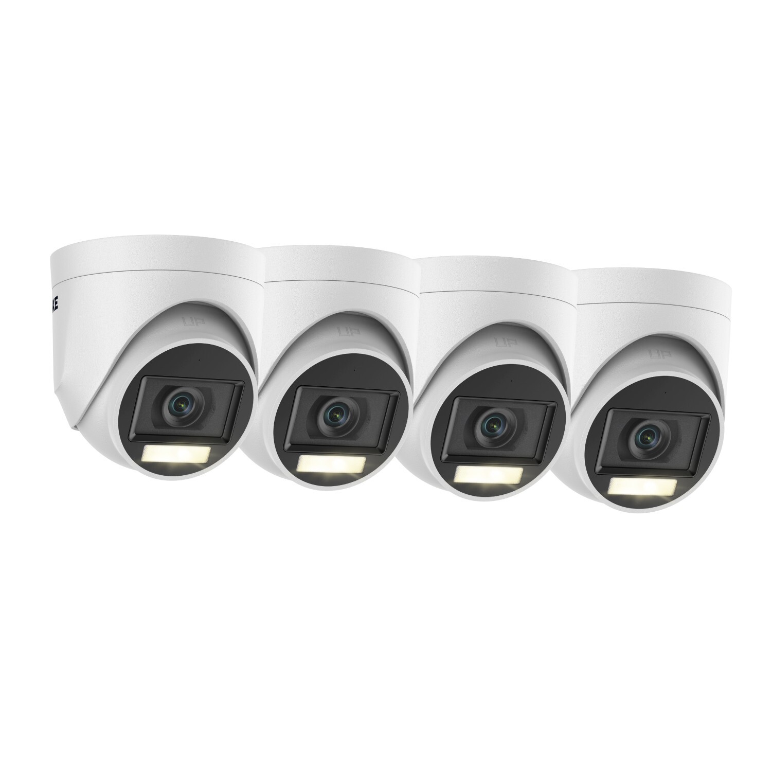 ANNKE 4pcs 5MP CCTV Security Camera Outdoor Color Night Vision Audio Recording