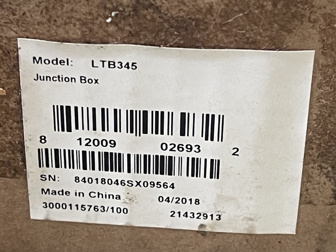 LTS CMHR9222W-28 Security Camera with LTB345 Junction Box – Open Box – New