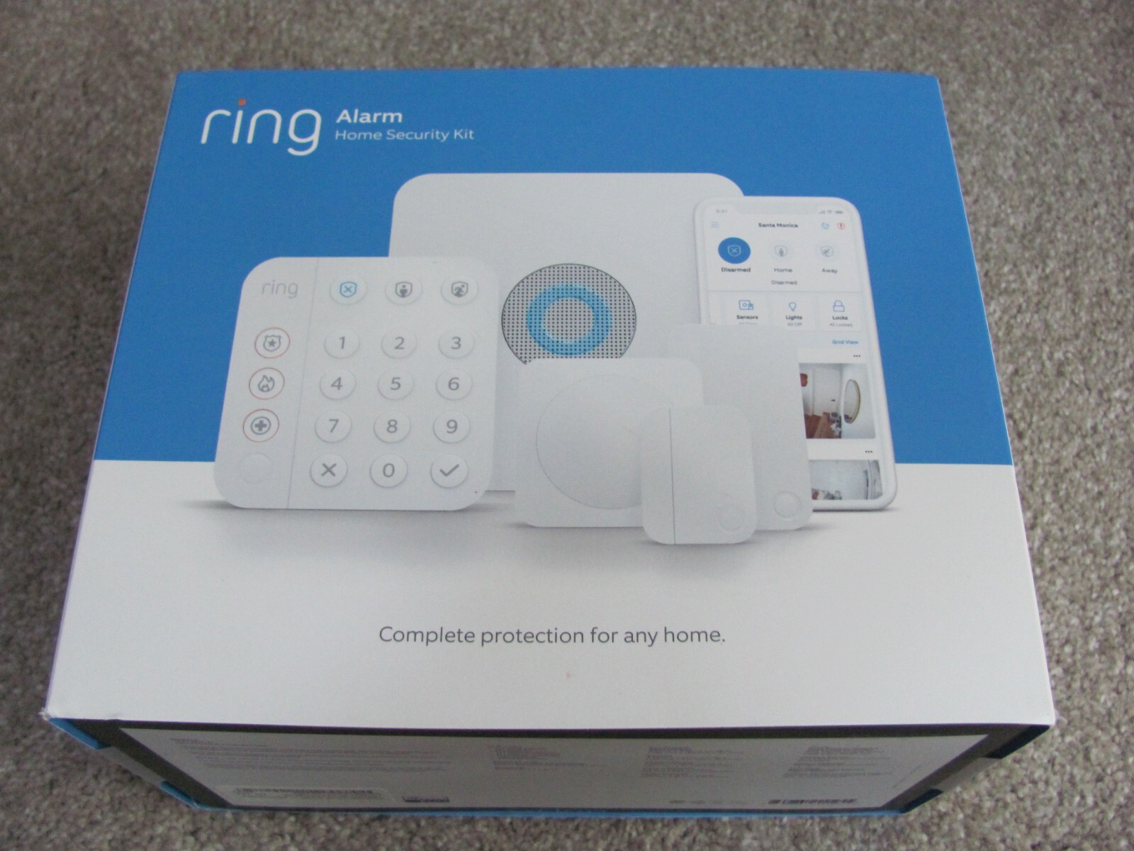 Ring Alarm Security Kit 5-Piece (2nd Gen) Home security system Works with Alexa