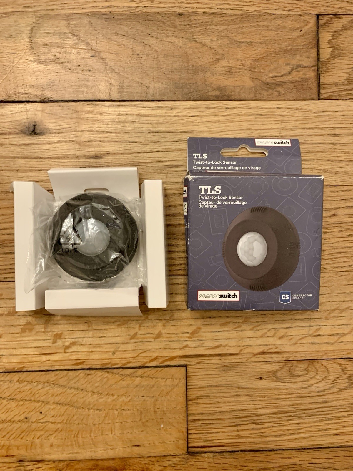2 Pk -Sensor Switch Twist-to-Lock Motion Sensor, Easy to Install Motion Detector