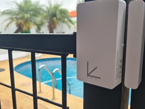 GateGuard Wireless Pool Gate Sensor with Mobile Alerts. Ideal for Pool Gates…