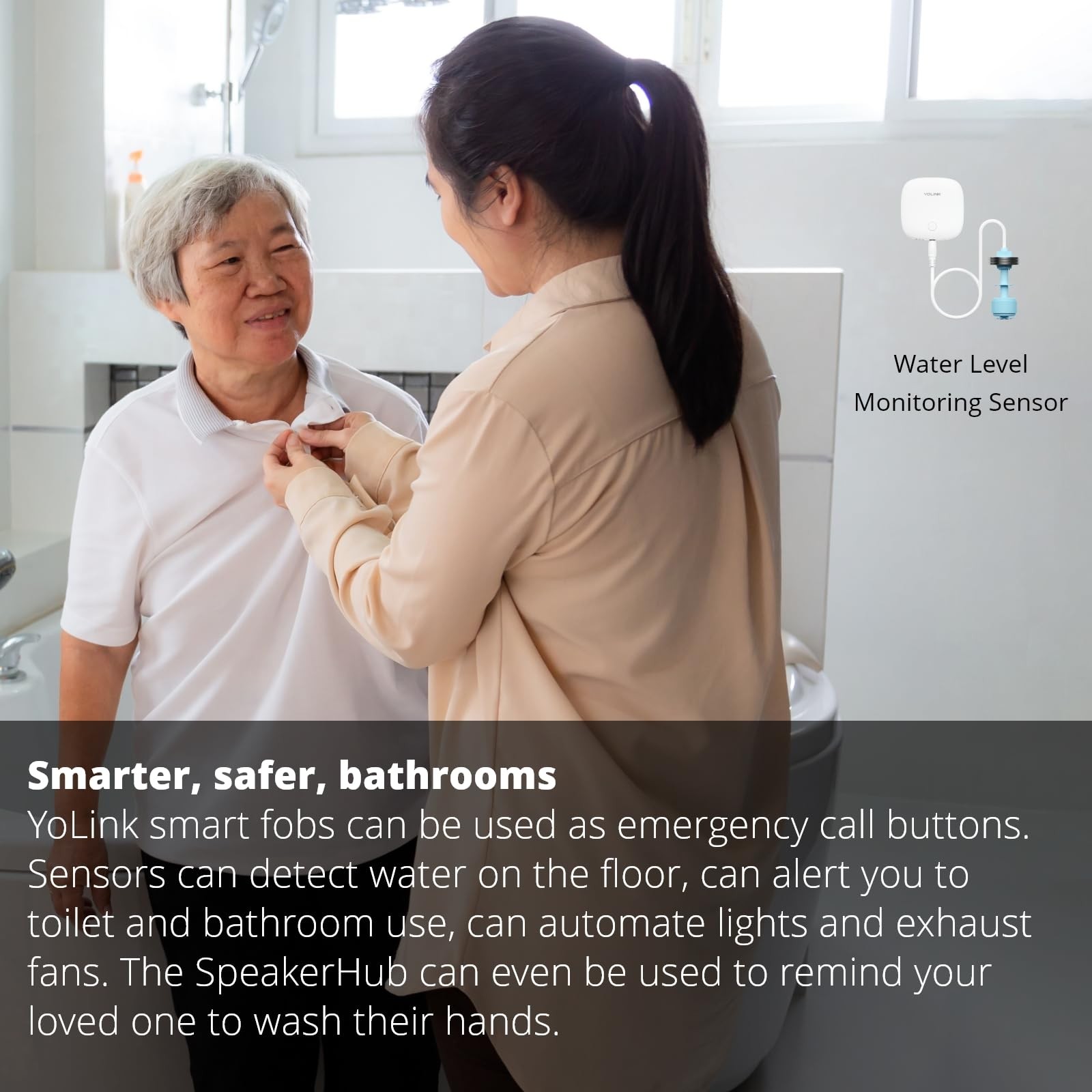 YoLink LoRa Smart Water Level Monitoring Sensor, Wireless BatteryPowered Floa…