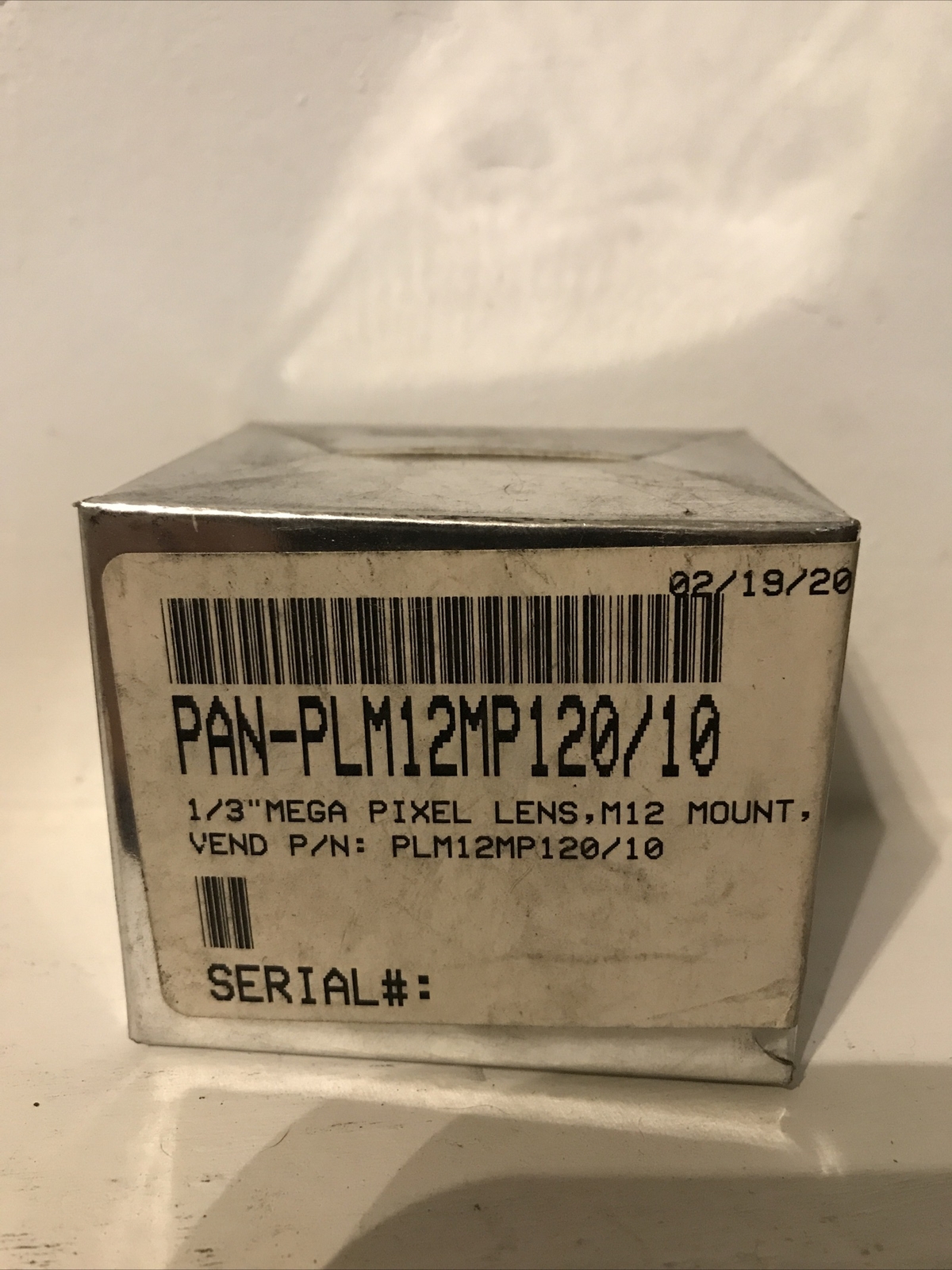 Panasonic PLM12MP120/10 M12 Mount 1/3″ Megapixel 12mm Lens 9-Pack