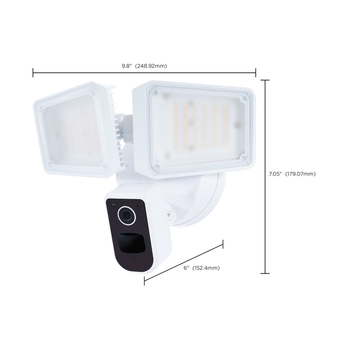 Satco 65-920 – Starfish SMART WiFi Outdoor 36W Security Light w/ Camera – CCT