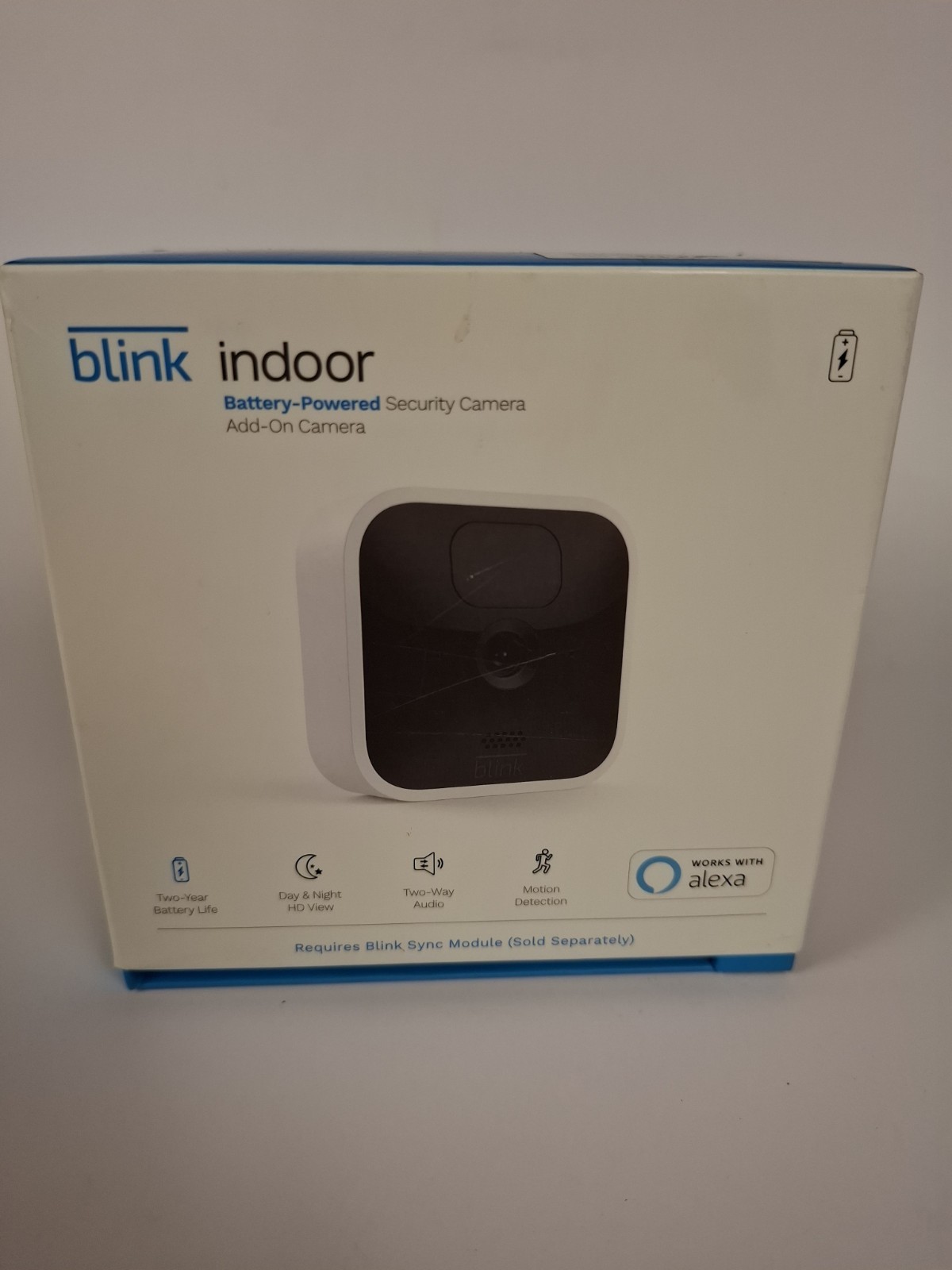 Blink 3rd Generation Indoor Add On Security Camera New