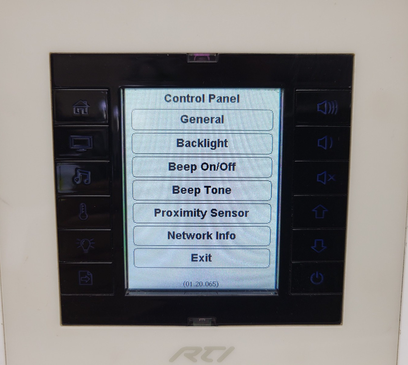 RTI KX2 In-Wall 2.8″ Touch Display Panel Home Controller, Ethernet, PoE