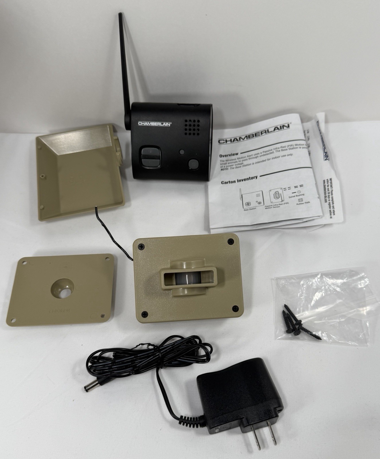 Chamberlain CWA2000 Wireless Driveway Motion Alert Alarm System – New Open Box