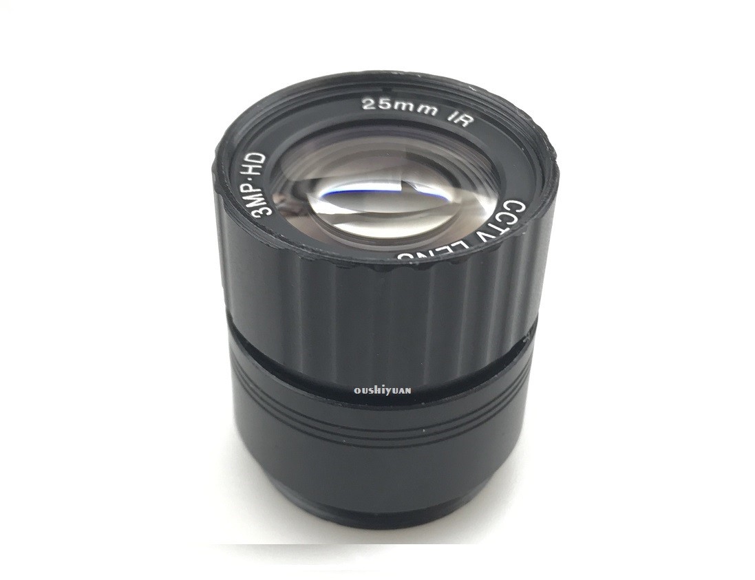 CCTV 3.0Megapixel CS Mount 25mm Lens HD F1.2 1/2 Format for HD CCTV Camera